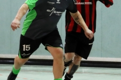 2019-01-19 
Altliga Turnier HFC
HFC Einheit in graiu-  grün 
-
SV Zeißig/Knappensee in rot schwraz 
2:0 
Foto: Werner Müller