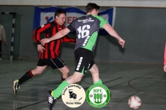 2019-01-19 
Altliga Turnier HFC
HFC Einheit in graiu-  grün 
-
SV Zeißig/Knappensee in rot schwraz 
2:0 
Foto: Werner Müller