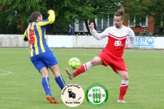 2019-05-04 
Hoyerswerdaer FC I in rot 
- 
SV Burkau in blau -gelb 
2:1 
Foto: Werner Müller