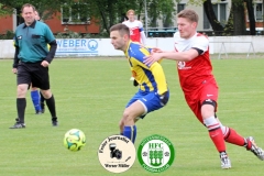 2019-05-04 
Hoyerswerdaer FC I in rot 
- 
SV Burkau in blau -gelb 
2:1 
Foto: Werner Müller