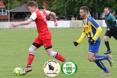 2019-05-04 
Hoyerswerdaer FC I in rot 
- 
SV Burkau in blau -gelb 
2:1 
Foto: Werner Müller