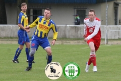 2019-05-04 
Hoyerswerdaer FC I in rot 
- 
SV Burkau in blau -gelb 
2:1 
Foto: Werner Müller