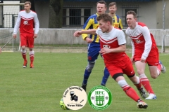 2019-05-04 
Hoyerswerdaer FC I in rot 
- 
SV Burkau in blau -gelb 
2:1 
Foto: Werner Müller