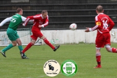 2019-05-04
 Hoyersweerdaer FC II in grün weiß
_
 SG Crostwitz II in rot 
5:5
Foto: Werner Müller