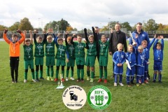 2020-10-17
Nachwuchsturniere E+F beim Hoyerswerdaer FC
Siegewreehrung 
Foto: Werner Müller