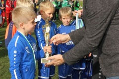 2020-10-17
Nachwuchsturniere E+F beim Hoyerswerdaer FC
Siegewreehrung 
Foto: Werner Müller