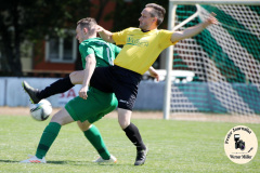 2023-06-03 
Hoyerswerdaer FC in grün 
- 
SV 1910 Edelweiss Rammenau in gelb 
2:0
Foto Werner Müller