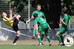 2023-06-03 
Hoyerswerdaer FC in grün 
- 
SV 1910 Edelweiss Rammenau in gelb 
2:0
Foto Werner Müller