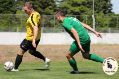 2023-06-03 
Hoyerswerdaer FC in grün 
- 
SV 1910 Edelweiss Rammenau in gelb 
2:0
Foto Werner Müller