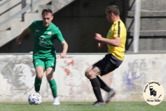 2023-06-03 
Hoyerswerdaer FC in grün 
- 
SV 1910 Edelweiss Rammenau in gelb 
2:0
Foto Werner Müller