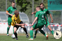 2023-06-03 
Hoyerswerdaer FC in grün 
- 
SV 1910 Edelweiss Rammenau in gelb 
2:0
Foto Werner Müller