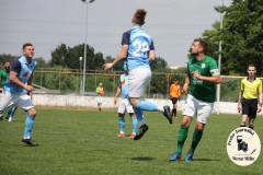 2023-06-10 
Hoyerswerdaer FC 2 in gr+n 
-
 FSV Blau-Weiß Milkel in hellblau 
 3:3 (1:2) 
Foto: Werner Müller