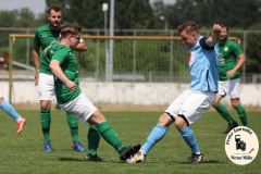 2023-06-10 
Hoyerswerdaer FC 2 in gr+n 
-
 FSV Blau-Weiß Milkel in hellblau 
 3:3 (1:2) 
Foto: Werner Müller