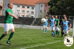 2023-06-10 
Hoyerswerdaer FC 2 in gr+n 
-
 FSV Blau-Weiß Milkel in hellblau 
 3:3 (1:2) 
Foto: Werner Müller
