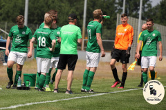2023-06-10 
Hoyerswerdaer FC 2 in gr+n 
-
 FSV Blau-Weiß Milkel in hellblau 
 3:3 (1:2) 
Foto: Werner Müller