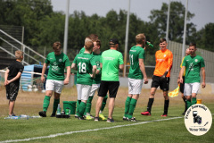 2023-06-10 
Hoyerswerdaer FC 2 in gr+n 
-
 FSV Blau-Weiß Milkel in hellblau 
 3:3 (1:2) 
Foto: Werner Müller