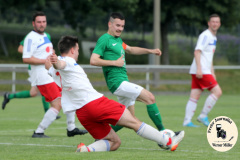2023-06-18  
SC Crostwitz2 in weiß 
-
Hoyerswerdaert FC 2 in grün 
2:1 
Foto: Werner Müller