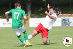 2023-06-18  
SC Crostwitz2 in weiß 
-
Hoyerswerdaert FC 2 in grün 
2:1 
Foto: Werner Müller