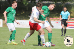 2023-06-18  
SC Crostwitz2 in weiß 
-
Hoyerswerdaert FC 2 in grün 
2:1 
Foto: Werner Müller