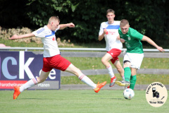 2023-06-18  
SC Crostwitz2 in weiß 
-
Hoyerswerdaert FC 2 in grün 
2:1 
Foto: Werner Müller