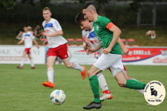 2023-06-18  
SC Crostwitz2 in weiß 
-
Hoyerswerdaert FC 2 in grün 
2:1 
Foto: Werner Müller
