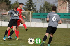 2022-03-26 
Pokalspiel B- Jun 
Hoyerswerdaer FC in rot
- 
RB Leipzig in grau 
0:11 (0:5) 
Foto: Werner Müller