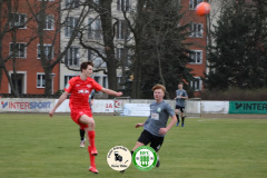 2022-03-26 
Pokalspiel B- Jun 
Hoyerswerdaer FC in rot
- 
RB Leipzig in grau 
0:11 (0:5) 
Foto: Werner Müller