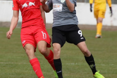 2022-03-26 
Pokalspiel B- Jun 
Hoyerswerdaer FC in rot
- 
RB Leipzig in grau 
0:11 (0:5) 
Foto: Werner Müller