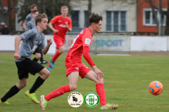 2022-03-26 
Pokalspiel B- Jun 
Hoyerswerdaer FC in rot
- 
RB Leipzig in grau 
0:11 (0:5) 
Foto: Werner Müller