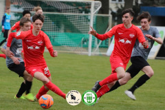 2022-03-26 
Pokalspiel B- Jun 
Hoyerswerdaer FC in rot
- 
RB Leipzig in grau 
0:11 (0:5) 
Foto: Werner Müller