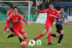 2022-03-26 
Pokalspiel B- Jun 
Hoyerswerdaer FC in rot
- 
RB Leipzig in grau 
0:11 (0:5) 
Foto: Werner Müller