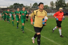 2017-09-15 Kreisoberliga Hoyerswerdaer FC I in grün -SV Post Germania Bautzen in schwarz 4:1Foto: Werner Müller