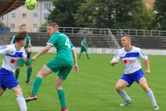 2017-09-15 
Kreisliga 
Hoyerswedaer FC II in grün 
- 
SG Crostwitz II in blau weiß 
5:2
Foto: Werner Müller