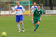 2017-09-15 
Kreisliga 
Hoyerswedaer FC II in grün 
- 
SG Crostwitz II in blau weiß 
5:2
Foto: Werner Müller