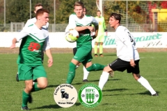 2017-09-30 Hoyerswerdaer FC I in grün - Königswarthaer SV in weiß 3:1 (2:0) Foto: Werner Müller