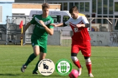2017-09-30 Hoyerswerdaer FC II in rot - Königswarthaer SV in grün 2:1 (0:1) Foto: Werner Müller