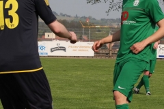 2018-04-21
SC 1911 Großröhrsdorf in schwarz
-
 Hoyerswerda FC in grün 
1:1
 Foto: Werner Müller