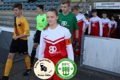 2018-04-28
 B- Junioren 
Hoyerswerdaer FC in rot 
 -
TSV  Pulsnitz 1920 in gelb
3:5 (1:4)
Foto: Werner Müller