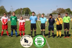 2018-04-28
 B- Junioren 
Hoyerswerdaer FC in rot 
 -
TSV  Pulsnitz 1920 in gelb
3:5 (1:4)
Foto: Werner Müller