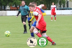 2019-05-04 
Hoyerswerdaer FC I in rot 
- 
SV Burkau in blau -gelb 
2:1 
Foto: Werner Müller