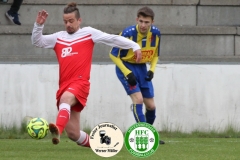 2019-05-04 
Hoyerswerdaer FC I in rot 
- 
SV Burkau in blau -gelb 
2:1 
Foto: Werner Müller