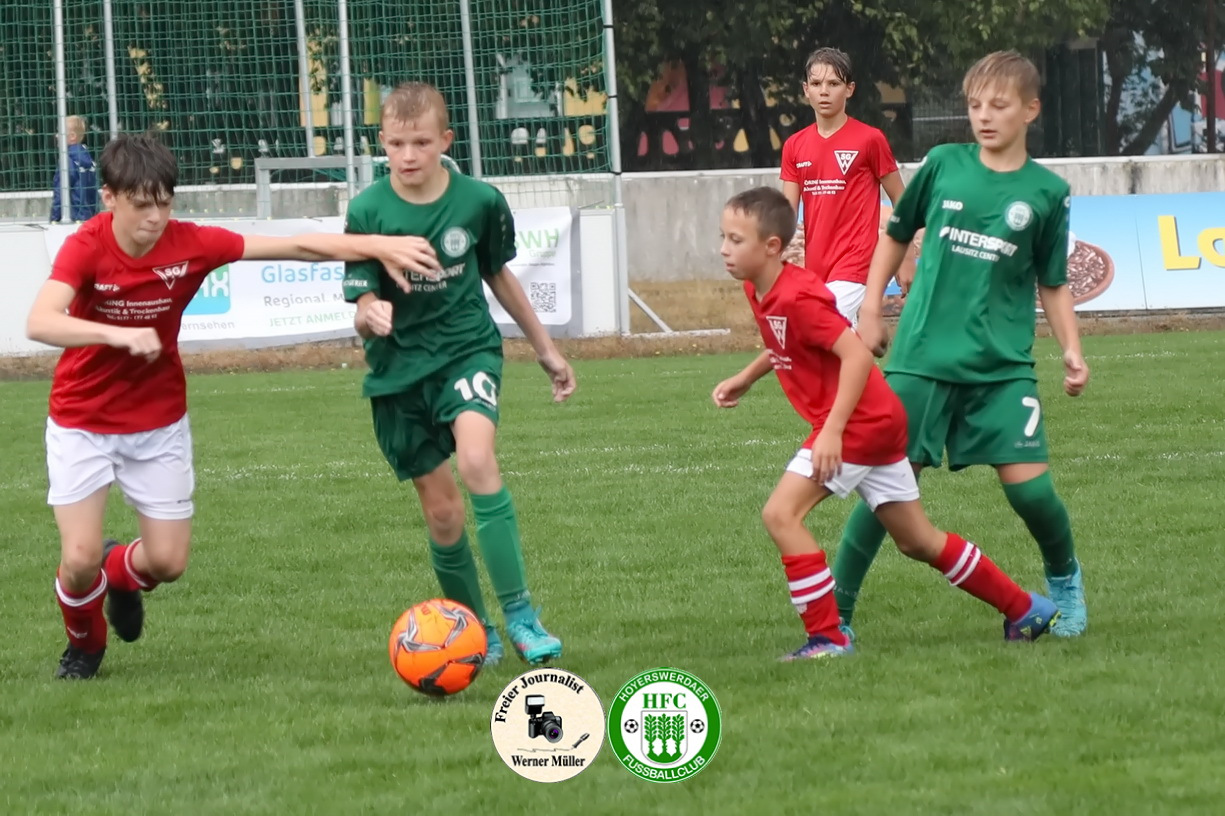 2022-08-20 
Pokal OB 
D- Junioren
beim  Hoyerswerdaer FC
Foto: Werner Müller