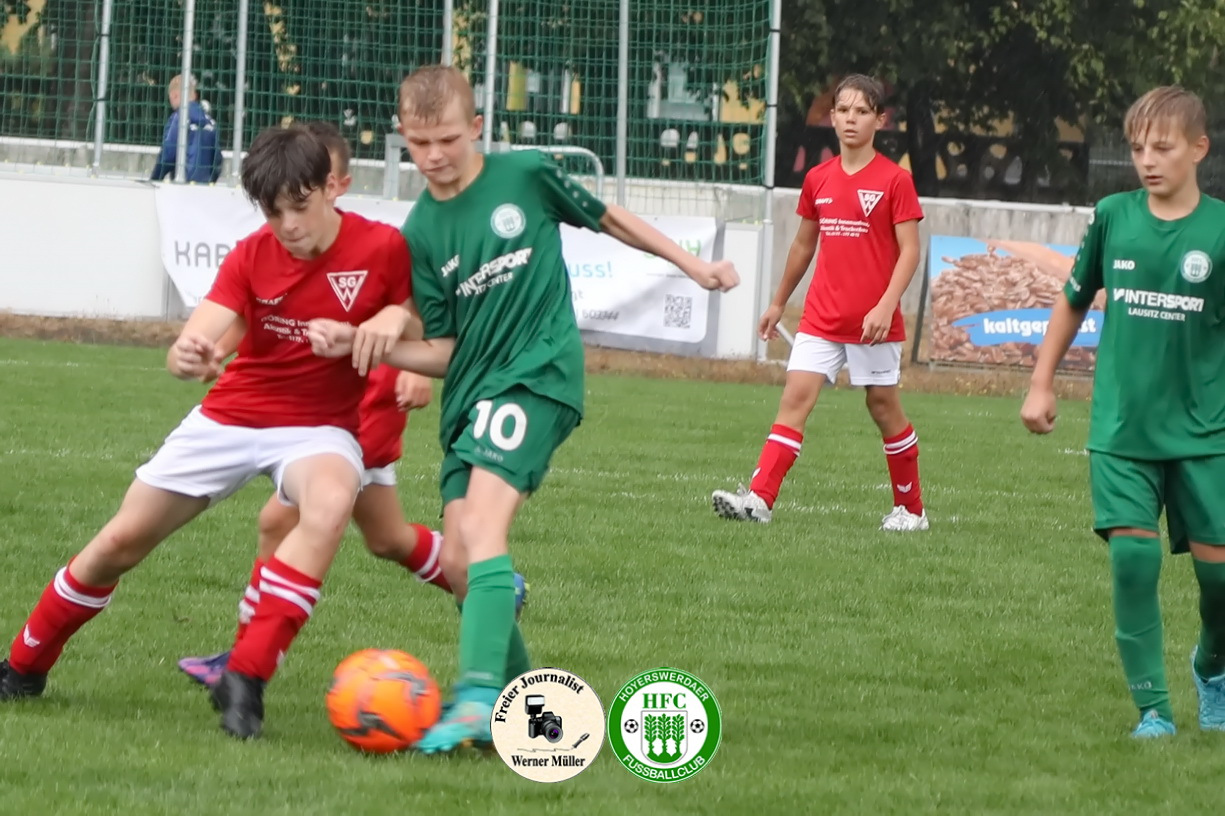 2022-08-20 
Pokal OB 
D- Junioren
beim  Hoyerswerdaer FC
Foto: Werner Müller