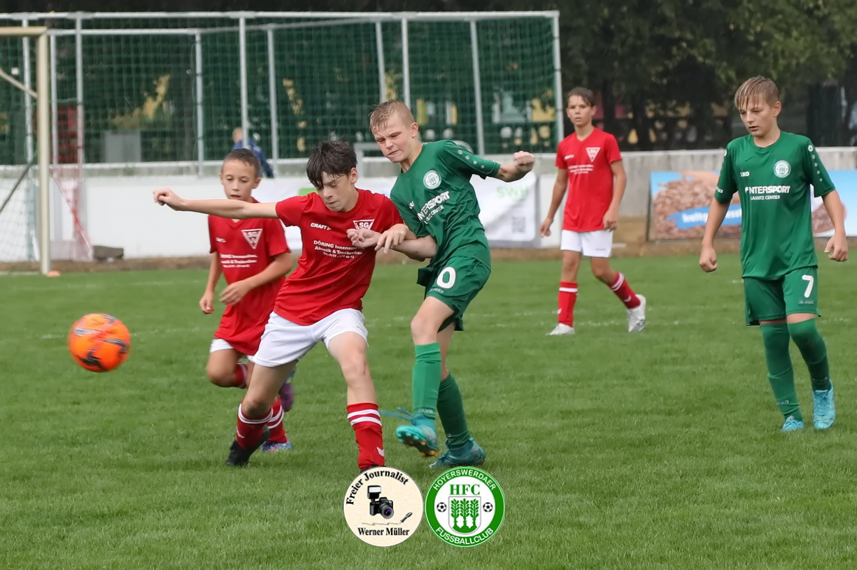 2022-08-20 
Pokal OB 
D- Junioren
beim  Hoyerswerdaer FC
Foto: Werner Müller