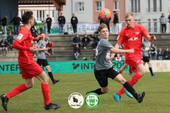 2022-03-26 
Pokalspiel B- Jun 
Hoyerswerdaer FC in rot
- 
RB Leipzig in grau 
0:11 (0:5) 
Foto: Werner Müller