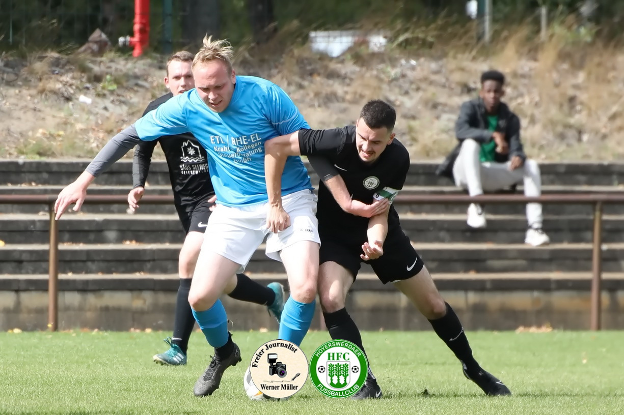2022-09-17
Hoyerswedaer FC II in schwarz
 -
 SV St. Marienstern Panschwitz Kuckau ijn hellblau 
0:1
Foto: Werner Müller
