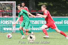2021-07-24 SG Crostwitz - Hoyerswerdaer FC Foto: Werner Müller