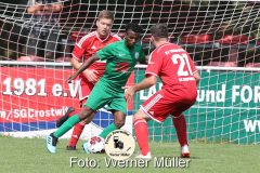 2021-07-24 SG Crostwitz - Hoyerswerdaer FC Foto: Werner Müller
